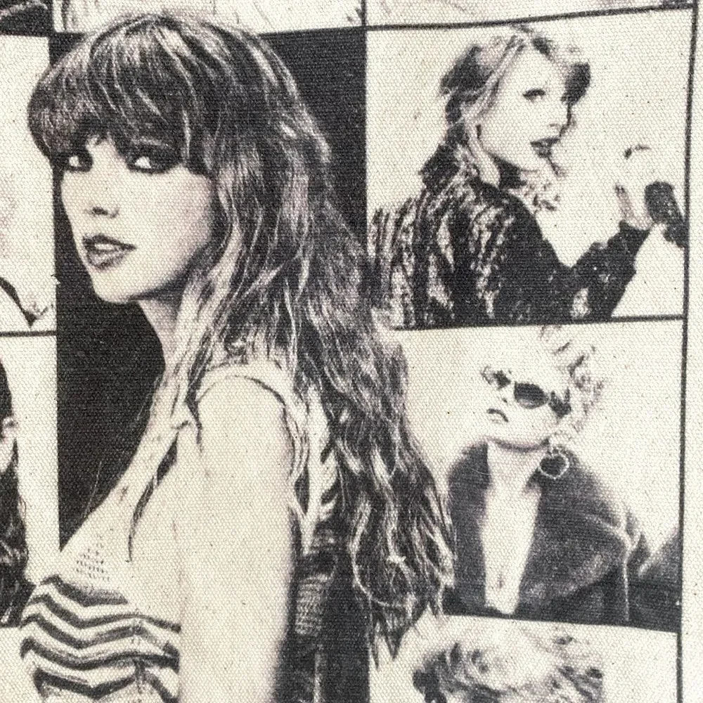 Taylor Swift Canvas Tote Bag from The Eras Tour her photo printed Like New